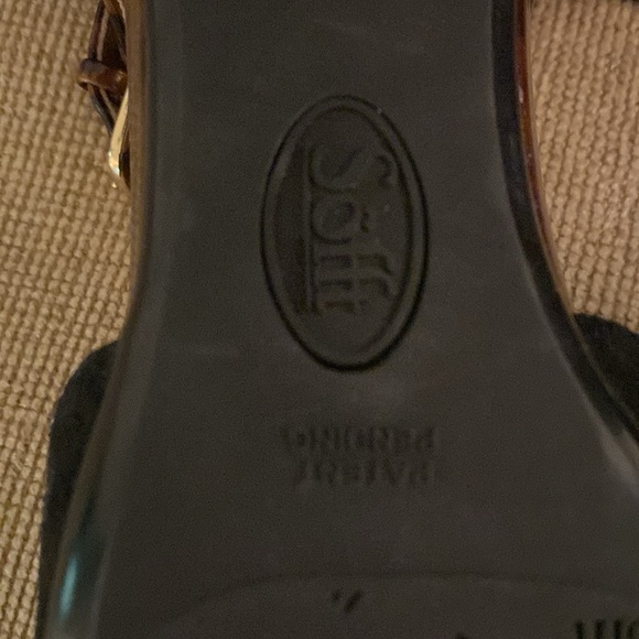 Sofft Almond Toe Suede Patent Heel - Picture 11 of 13